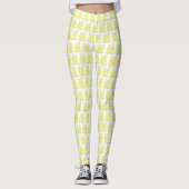 Summer Sand Castle Sandcastle Beach Vacation Shell Leggings (Voorkant)