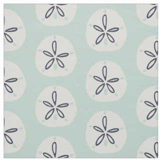 Summer Sand Dollar Cotton Twill Fabric Stof