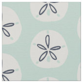Summer Sand Dollar Cotton Twill Fabric Stof (Close Up)