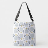 Summer Sand Dollar Seashells Beach Pattern Beach Crossbody Tas (Voorkant)
