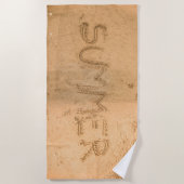 Summer Sand Strandlaken (Voorkant)