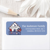 Summer Sason 4th Return Address Labels (Insitu)
