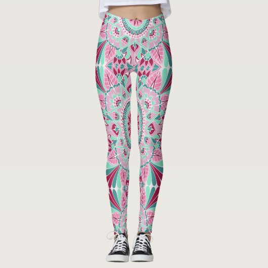 Summer Sason Mandala Leggings (Voorkant)