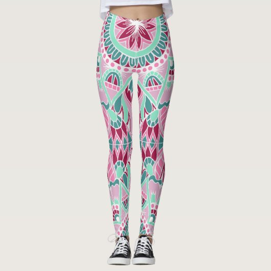 Summer Sason Mandala Leggings (Voorkant)