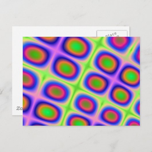 Summer Saturn Briefkaart (Voorkant / Achterkant)