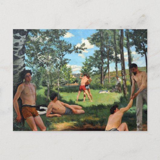 Summer Scene, 1869 Briefkaart (Voorkant)