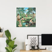 Summer Scene, 1869 Poster (Thuiskantoor)