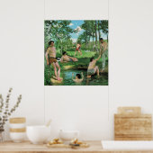 Summer Scene, Frederick Bazille Poster (Keuken)