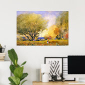 Summer Scene Poster (Thuiskantoor)