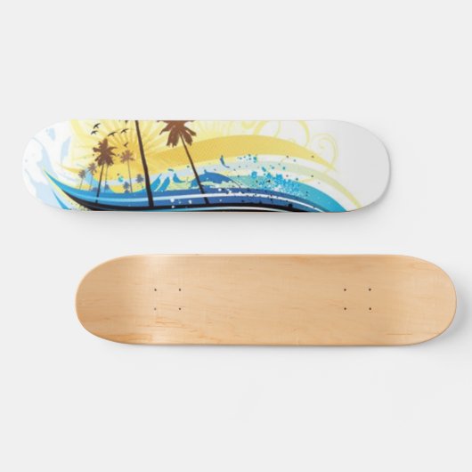 Summer Scene Skateboard (Horizontaal)