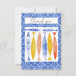 Summer School of Fish - Dankjewel Card Bedankkaart