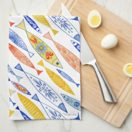 Summer School of Fish Tea Handdoek