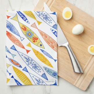 Summer School of Fish Tea Handdoek
