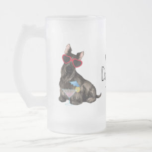Summer Scottish Terrier Matglas Bierpul