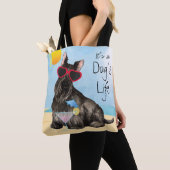 Summer Scottish Terrier Tote Bag (Dichtbij)