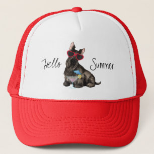 Summer Scottish Terrier Trucker Pet
