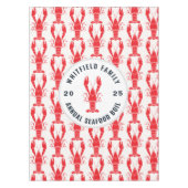 Summer Seafood Boil Family Lobster Party Custom Tafelkleed (Voorkant)