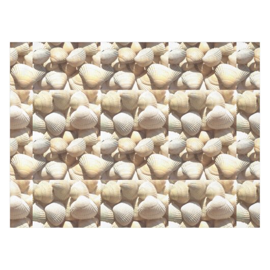 Summer, Seashells, Tablecloth Tafelkleed (Voorkant (Horizontaal))