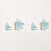 Summer Seatime Cute-jachten met zeilschip Yogamat (Achterkant (horizontaal))