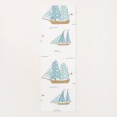 Summer Seatime Cute-jachten met zeilschip Yogamat (Achterkant)