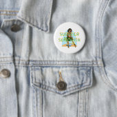 Summer Senorita Buttonnen Ronde Button 5,7 Cm (In situ)