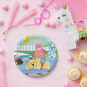 Summer Sensation Pool Papieren Bordje (Feest)