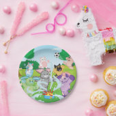 Summer Sensation Sprinkler Papieren Bordje (Feest)