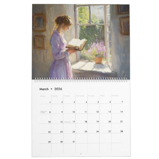 Summer Serenity Kalender (Mar 2026)