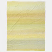 Summer Shade Waterverf Fleece Deken (Voorkant)