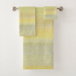 Summer Shades Waterverf Bad Handdoek
