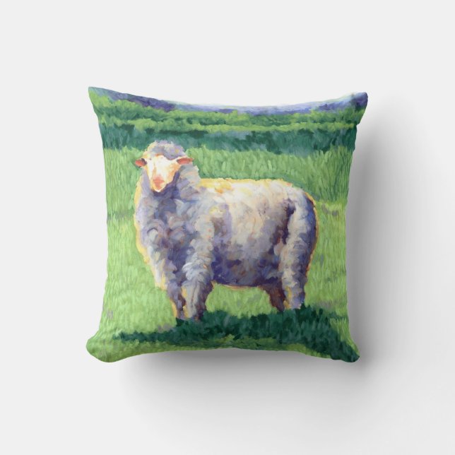 Summer Sheep Kussen (Voorkant)