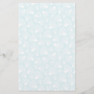 Summer Shell Pattern Briefpapier