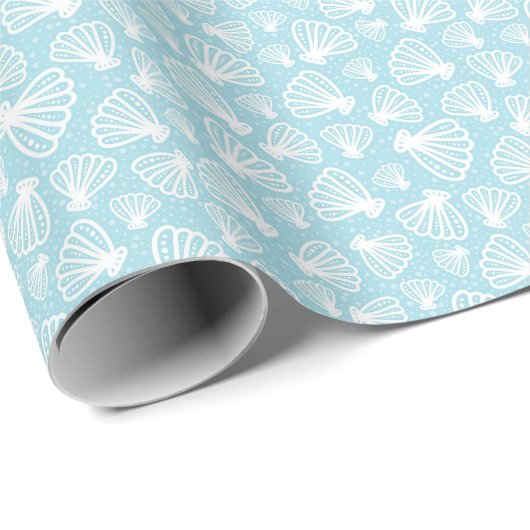Summer Shell Pattern Cadeaupapier (Rol Hoek)