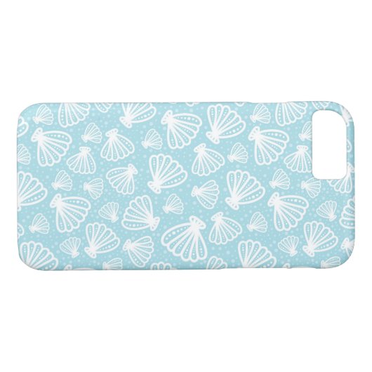 Summer Shell Pattern Case-Mate iPhone Case (Achterkant (Horizontaal))
