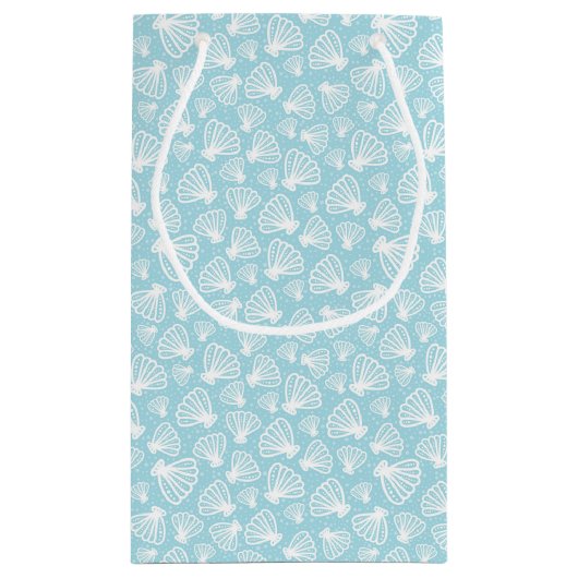 Summer Shell Pattern Klein Cadeauzakje (Achterkant)