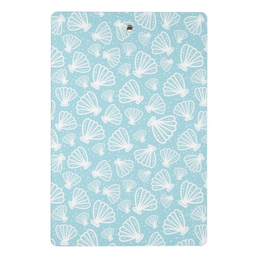 Summer Shell Pattern Mini Klembord (Achterkant)