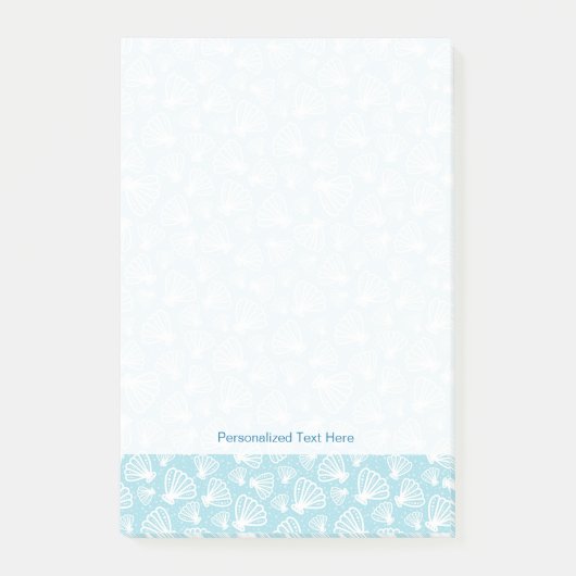 Summer Shell Pattern Post-it® Notes (Voorkant)