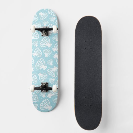 Summer Shell Pattern Skateboard (Voorkant)