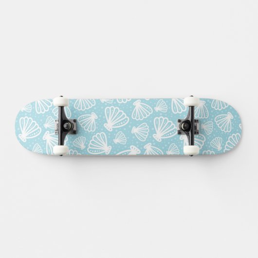 Summer Shell Pattern Skateboard (Horizontaal)