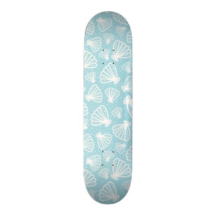 Summer Shell Pattern Skateboard