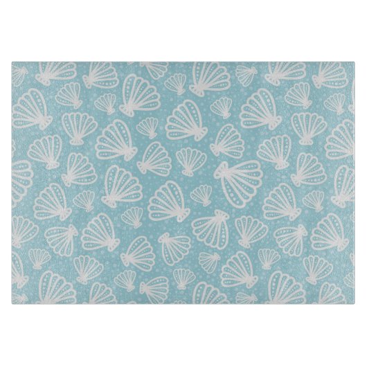 Summer Shell Pattern Snijplank (Voorkant)