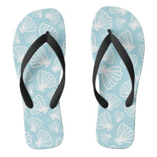 Summer Shell Pattern Teenslippers