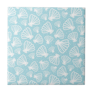 Summer Shell Pattern Tegeltje