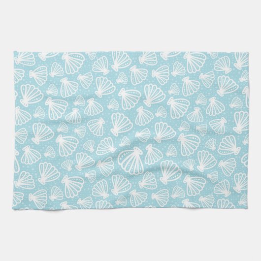 Summer Shell Pattern Theedoek (Horizontaal)