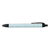 Summer Shell Pattern Zwarte Inkt Pen (Bovenkant)