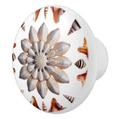 Summer Shells-patroon Keramische Knop (Rechts)