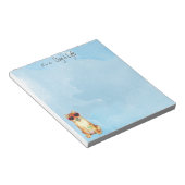 Summer Shiba Inu Notitieblok (Schuin)