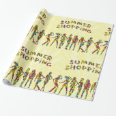 Summer Shoping Cadeaupapier (Uitgerold)
