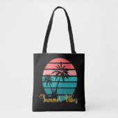 Summer Shore naar Surf Tote Bag (Voorkant)