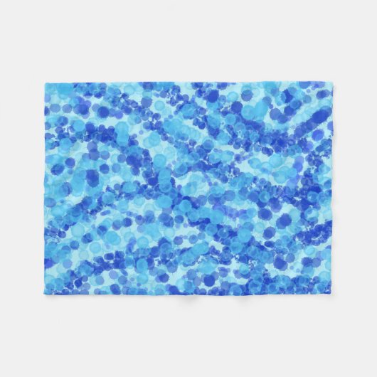 Summer Shower Fleece Deken (Voorkant (Horizontaal))